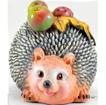 Сказка Садовая фигура Ежик с двумя яблоками