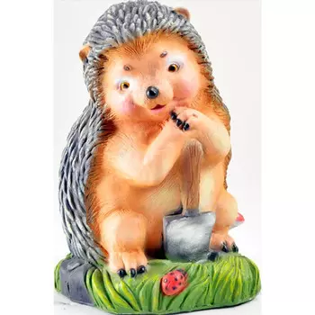 Сказка Садовая фигура Ёжик с лопатой