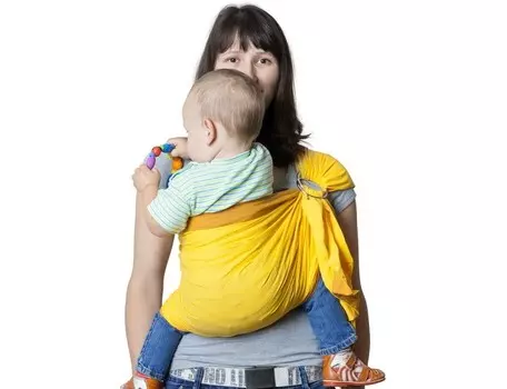 Слинг Чудо-чадо С кольцами Бабочка