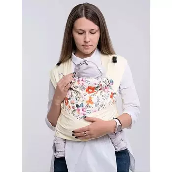 Слинг Я рядом Май-слинг Цветочная картина