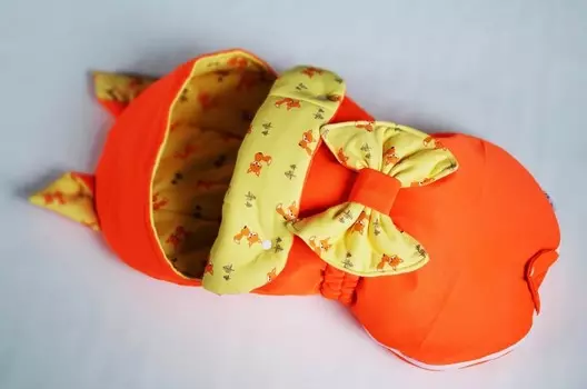 SlingMe Конверт на выписку Лисичка зимний