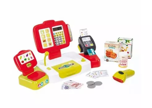 Smoby Электронная касса с аксессуарами