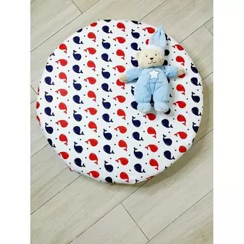 Соника Простынь на резинке на круглый матрас Киты 75x75