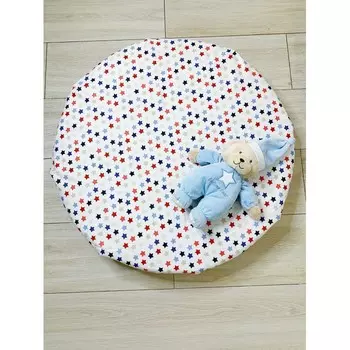 Соника Простынь на резинке на круглый матрас Звёзды 75x75