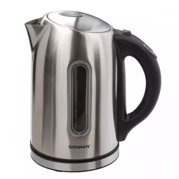Sonnen Чайник KT-1740 нержавеющая сталь с терморегулятором 1.7 л