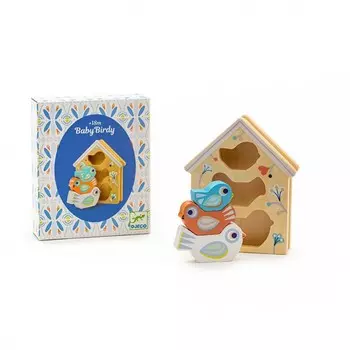 Сортер Djeco деревянный Птички