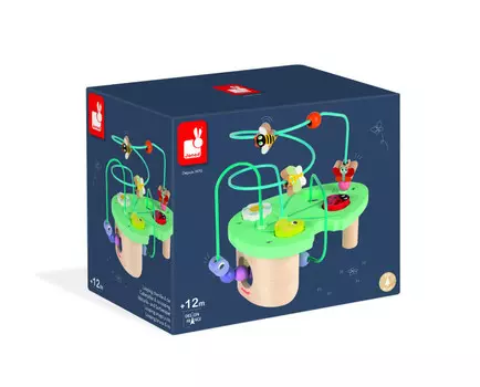 Сортер Janod лабиринт Насекомые