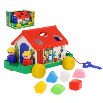 Сортер Полесье Игровой дом 6028_PLS