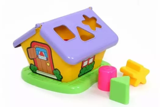 Сортер Полесье Логический Садовый домик