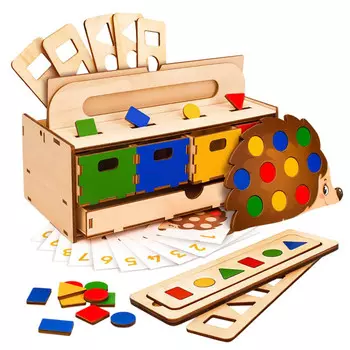 Сортер Raduga Kids Развивающая игра Умный сундучок