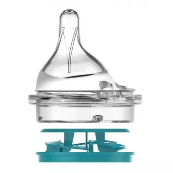 Соска Canpol силиконовая для антиколиковой бутылочки Haberman 0-6 мес.