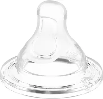 Соска Chicco Perfect5 силиконовая с 0 мес. медленный поток 2 шт.