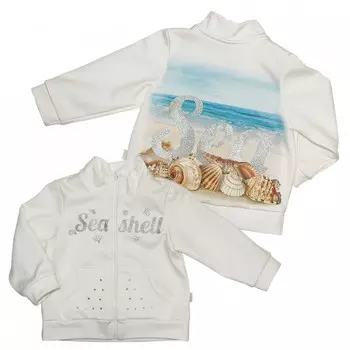 СовёнокЯ Куртка для девочки Ракушка