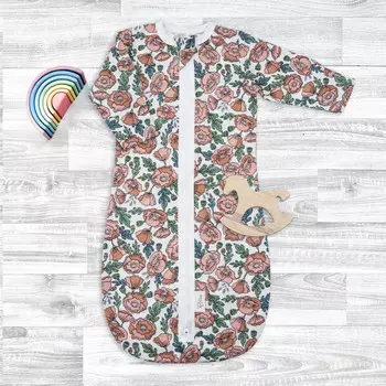 Спальный конверт Mjolk утепленный Маки