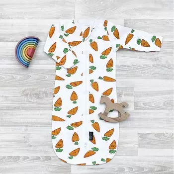 Спальный конверт Mjolk Утепленный Морковки