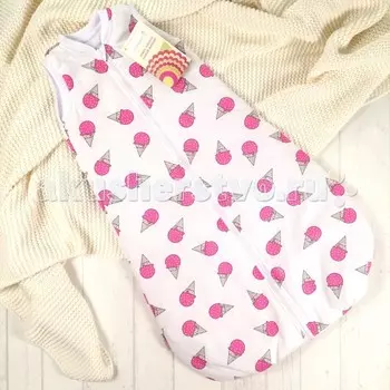 Спальный конверт СуперМаМкет Мороженое