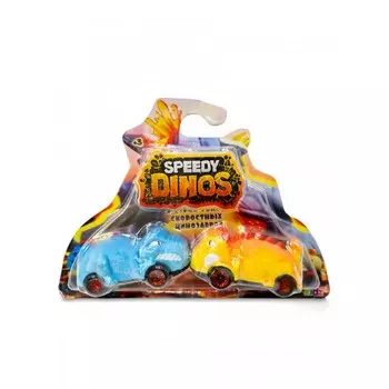 Speedy dinos Игровой набор Скоростные динозавры с 2 фрикционными машинками