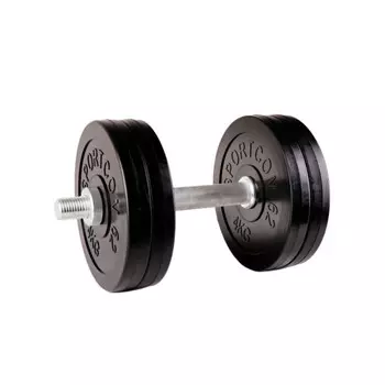 SportElite Гантель обрезиненная сборная 18 кг