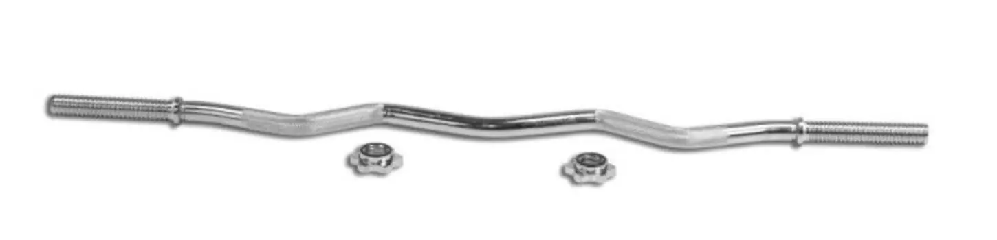 SportElite Гриф для штанги W-образный хромированный L 120 см