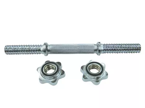 SportElite Гриф гантельный хромированный L 36 см