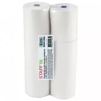 Staff Чековая лента термобумага 80 мм 6 шт. 110449