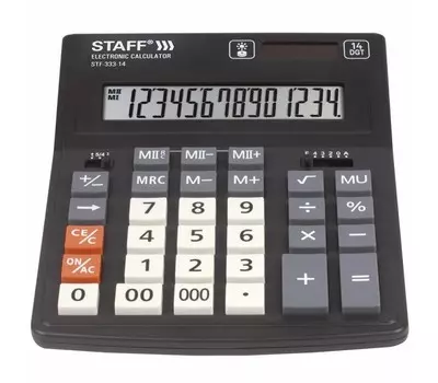 Staff Plus Калькулятор настольный STF-333-14