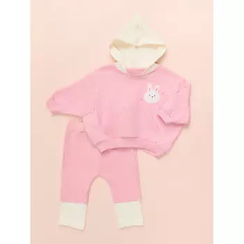 Star Kidz Костюм штанишки и кофта с капюшоном Зайка