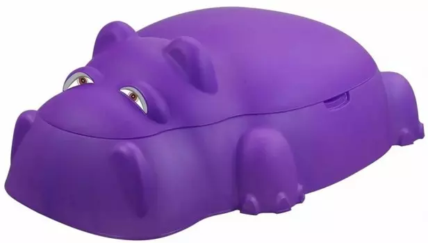 Starplast Песочница Бегемот с крышкой