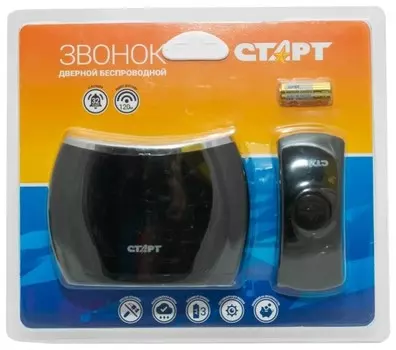 Старт Беспроводной звонок 012 LED flash light