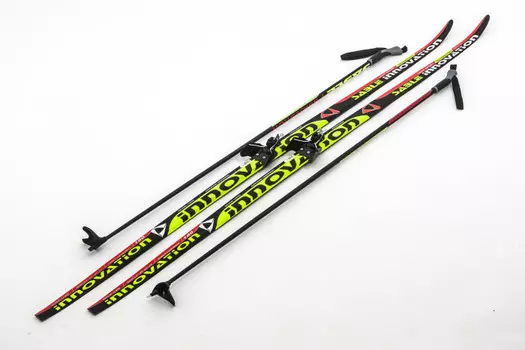 STC Лыжи Комплект WAX Innovation 75 мм 185 см