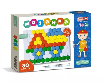 Стеллар Мозаика диаметр 40 мм 80 деталей