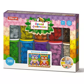 Стеллар Мозаика пазлы Яркая фантазия 500 деталей