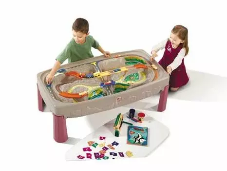 Step 2 Столик-песочница Дорога над каньоном