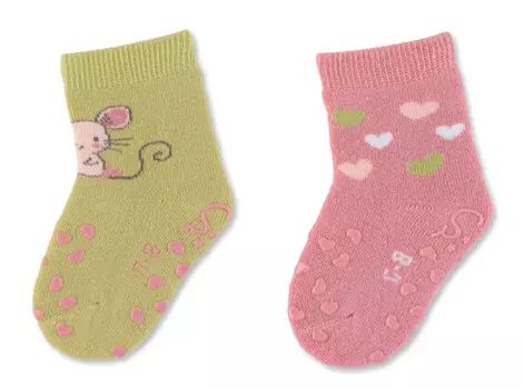 Sterntaler Носки с ABS для ползанья 8012124 2 пары