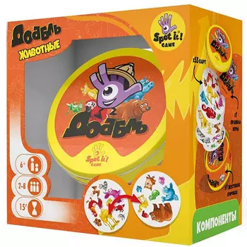 Стиль жизни Настольная игра Доббль Животные