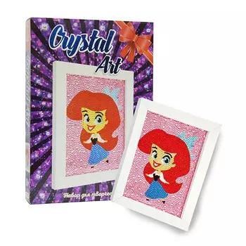 Strateg Набор для творчества Crystal art Русалка