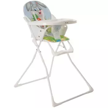 Стульчик для кормления BamBola с перекидной столешницей Зайка