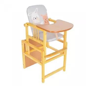 Стульчик для кормления BamBola трансформер Слоник Зайка и Щенок