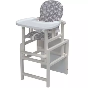 Стульчик для кормления Woodlines трансформер Вилси с пластиковой столешницей