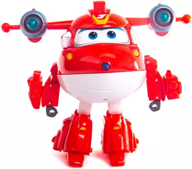Super Wings Делюкс трансформер - Суперзаряженный Джетт