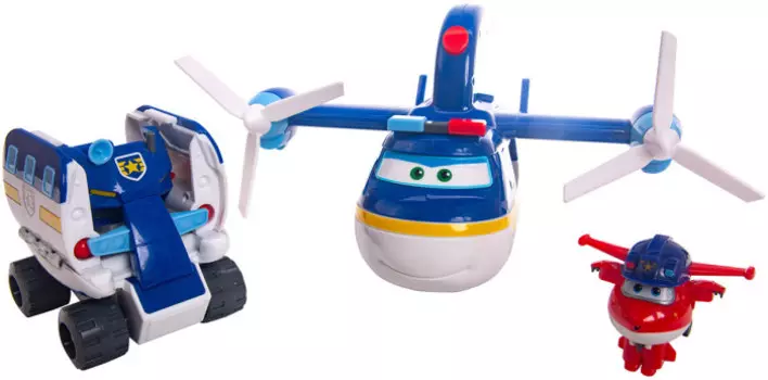 Super Wings Набор Полицейский патруль 2 в 1
