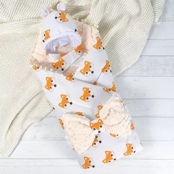 СуперМаМкет Конверт-одеяло Лисички (демисезон)