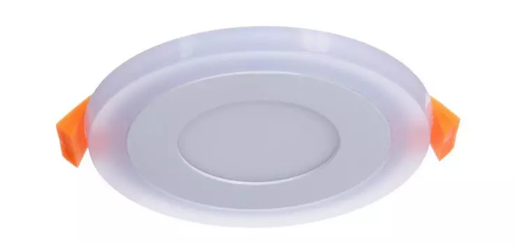 Светильник Gauss Backlight круг 3+3W 350lm 4000K 180-265V IP20 105x31 мм