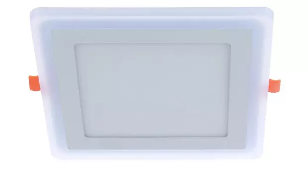 Светильник Gauss Backlight квадрат 12+3W 960lm 3000K 180-265V IP20 190x190x31 мм