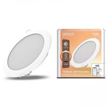 Светильник Gauss Cветодиодный Smart Home DIM 16 Вт