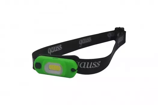 Светильник Gauss Фонарь LED налобный GFL408 3W 150lm Li-ion 300mAh