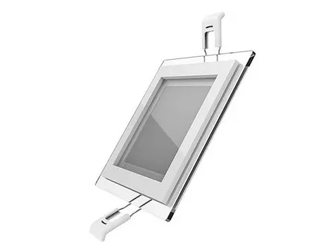 Светильник Gauss Glass квадрат 6W 450lm 3000K 220-240V IP20 100x100x35 мм