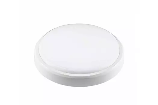 Светильник Gauss Hall круглый LED 12W 940lm 4000K с микроволновым сенсором 135х32 мм