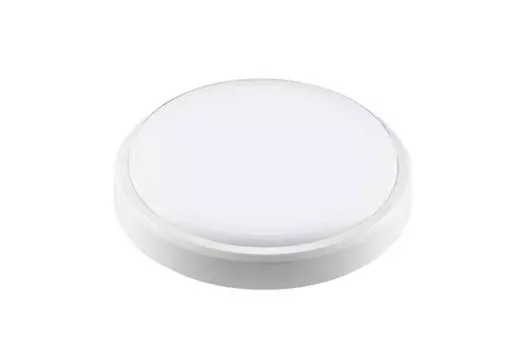 Светильник Gauss Hall круглый LED 12W 940lm 4000K с оптико-акустическим сенсором 135х33 мм