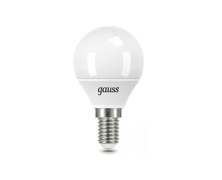 Светильник Gauss Лампа Шар G45 6W E27 RGBW+димирование LED